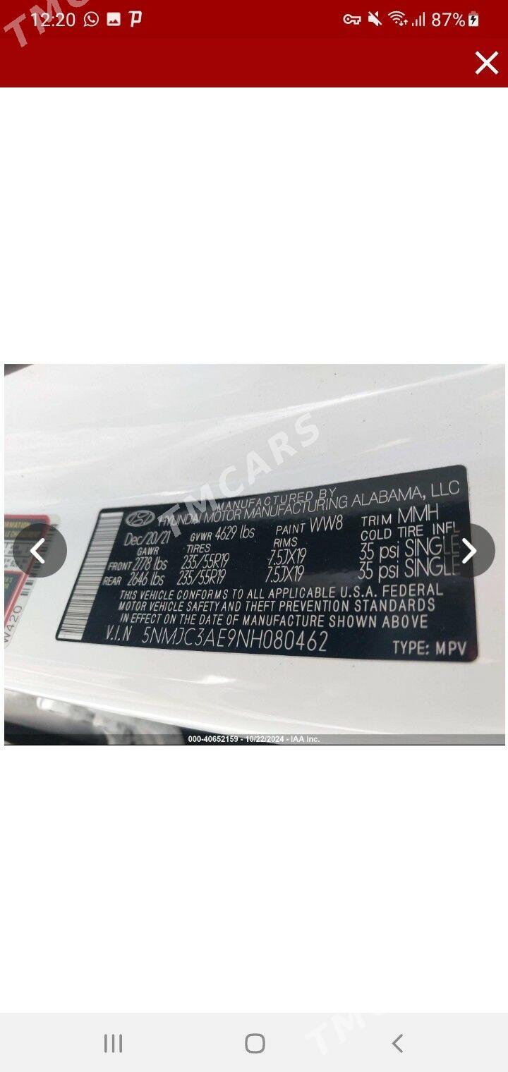 Hyundai Tucson 2022 - 370 000 TMT - Ашхабад - img 9