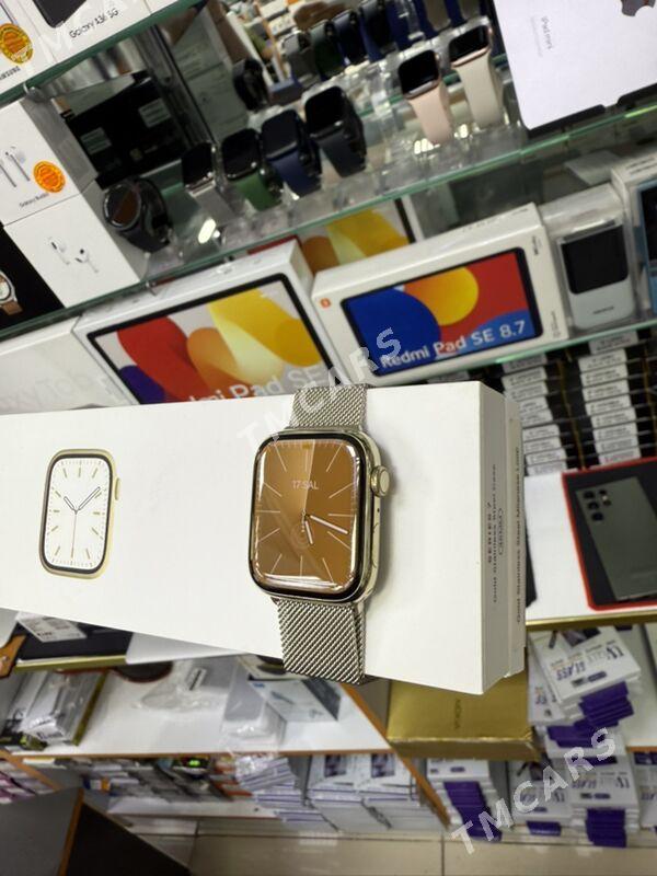 Apple Watch 7 45mm stain steel - Торговый центр "15 лет Независимости" - img 3