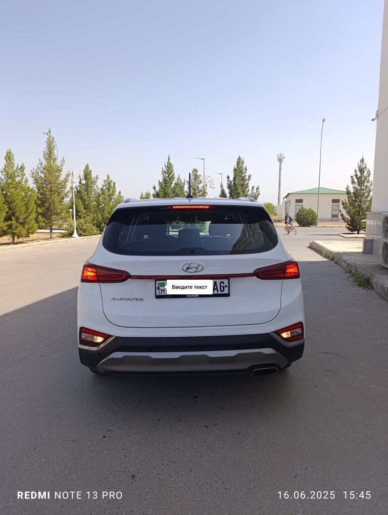 Hyundai Santa Fe 2019 - 285 000 TMT - Ашхабад - img 4