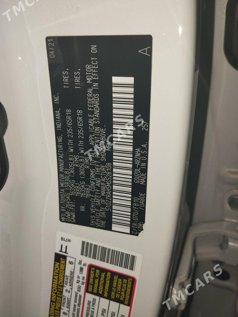 Toyota Highlander 2021 - 515 000 TMT - Кака - img 8