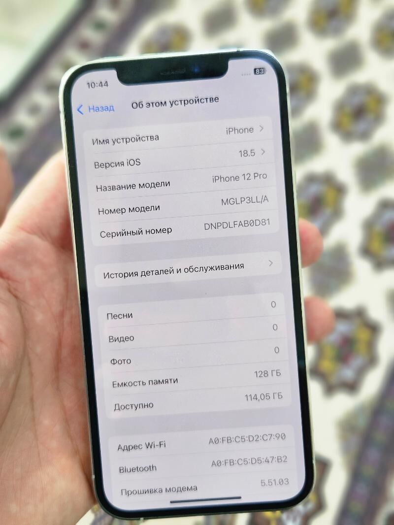 iphone 12pro 77% 128gb 1sim - Aşgabat - img 4
