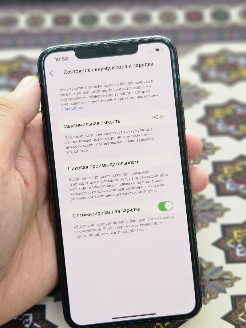 iphone 11pro max 86% 64gb - Aşgabat - img 3