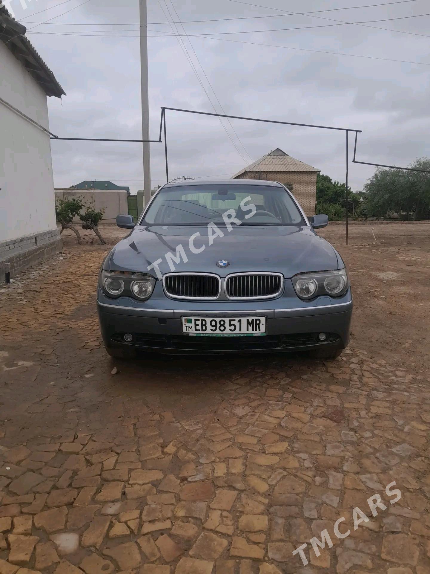 BMW 745 2002 - 80 000 TMT - Мары - img 2