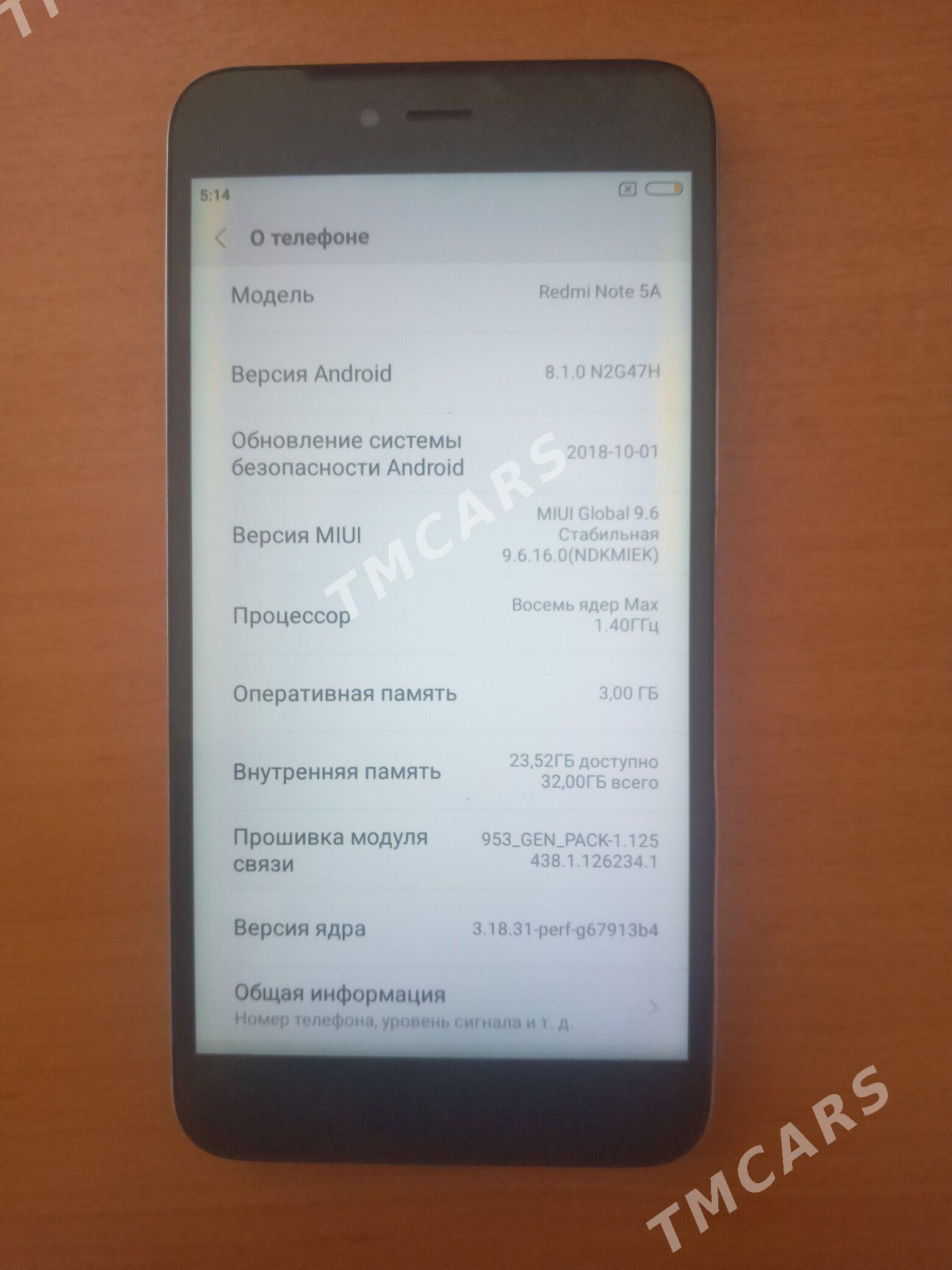 redmi not 5 a - Гороглы (Тагта) - img 2