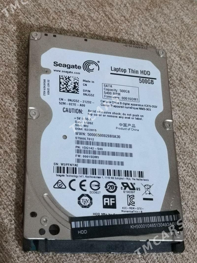 500 GB wincester taze - Baýramaly - img 2