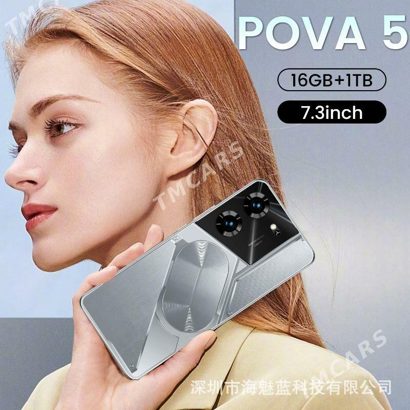 POVA 5 TELEFON TAZE ÇYKAN - Ашхабад - img 5