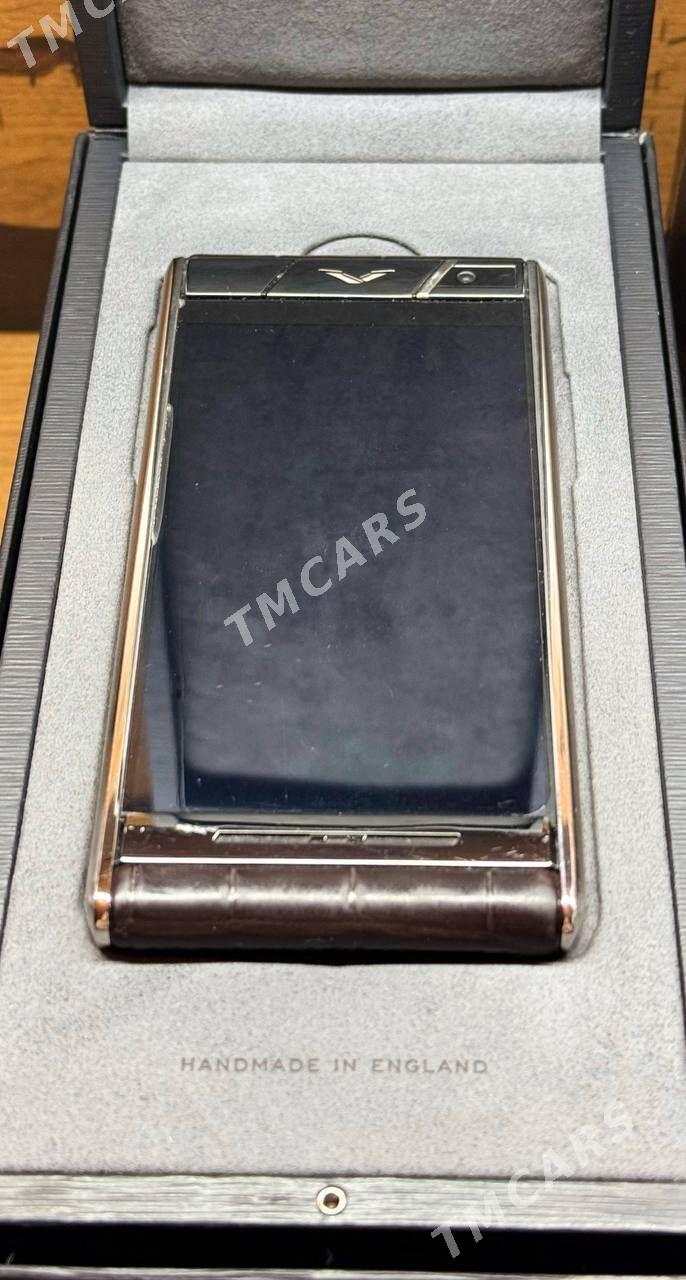 Vertu Aster T Brown Alligator - Aşgabat - img 6