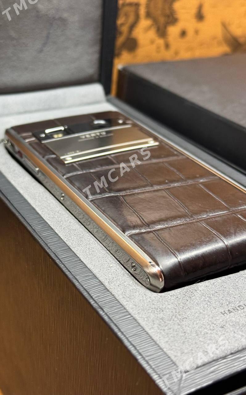 Vertu Aster T Brown Alligator - Aşgabat - img 5