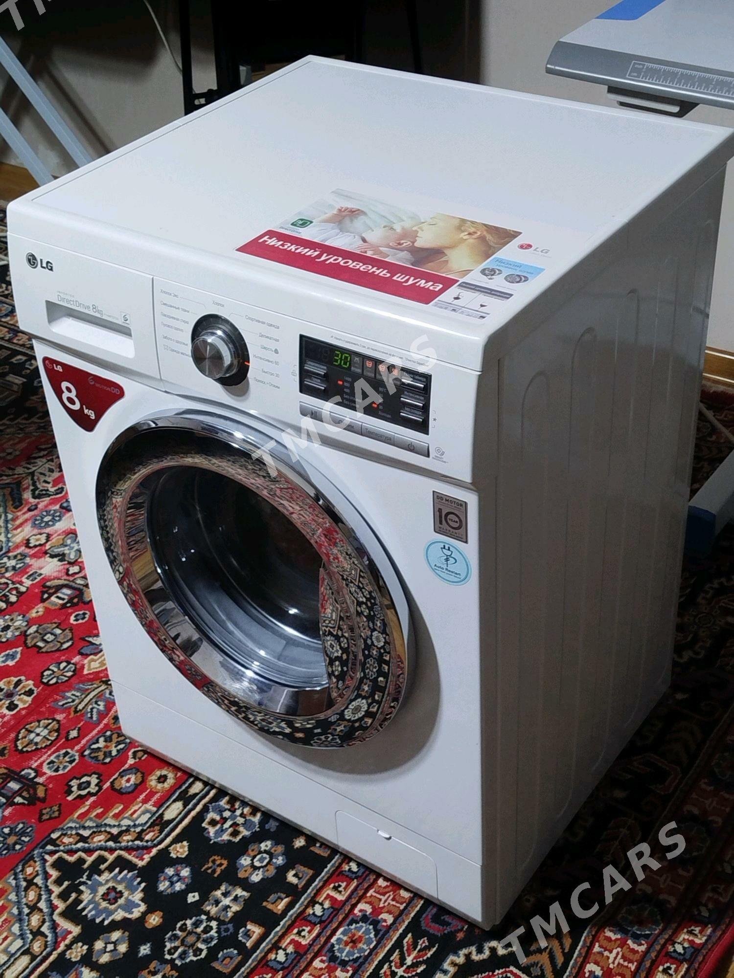 Kir maşyn LG 8 kg DD mator - Aşgabat - img 2