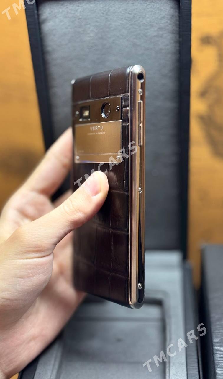 Vertu Aster T Brown Alligator - Aşgabat - img 4