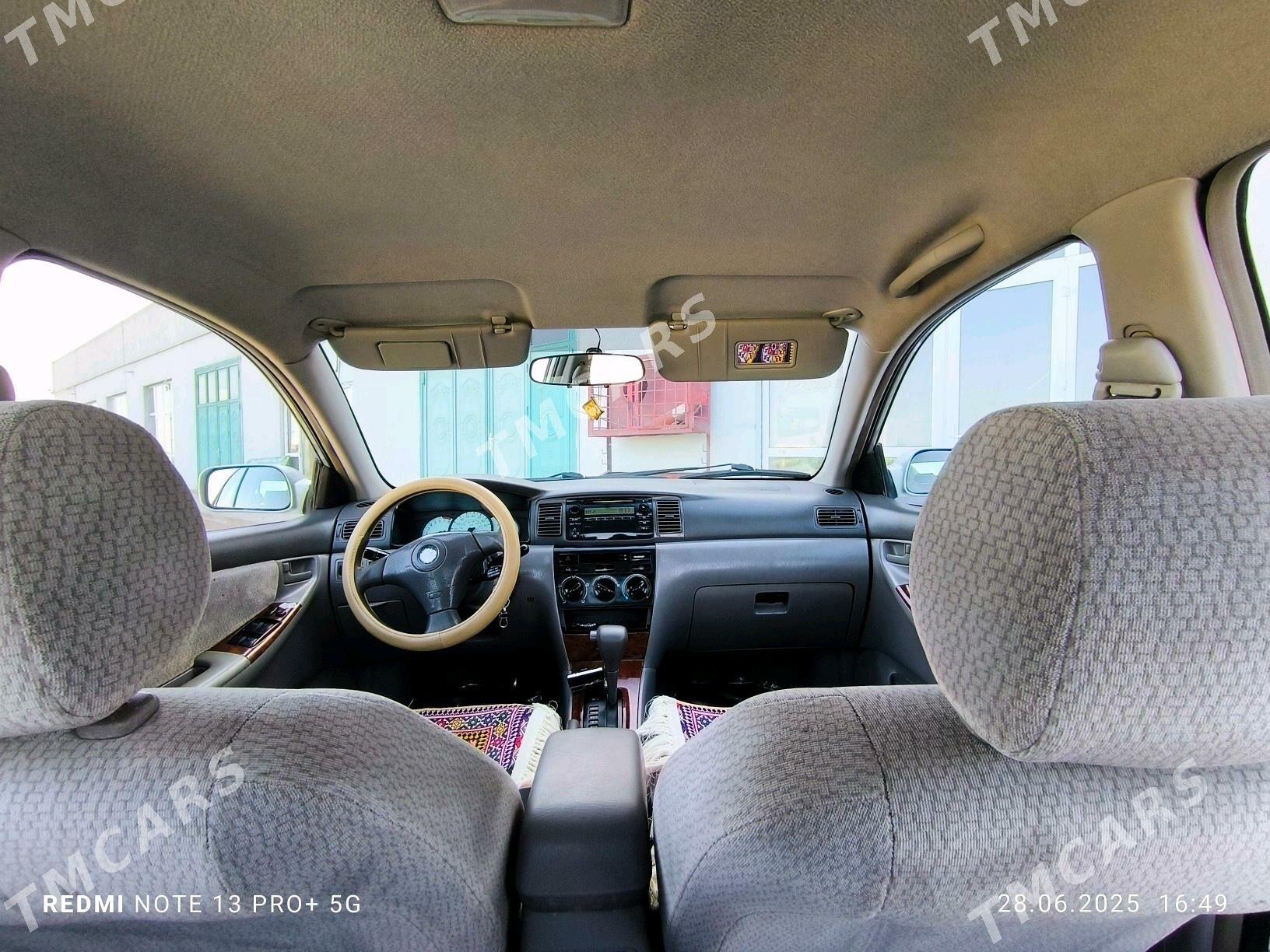 Toyota Corolla 2004 - 120 000 TMT - Дашогуз - img 7