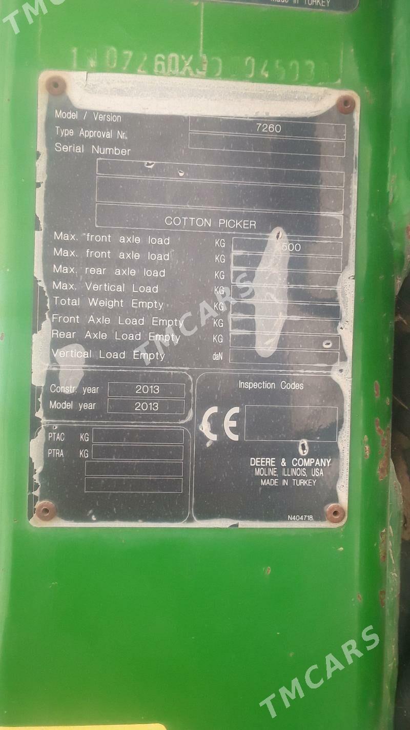 John Deere 2013 - 300 000 TMT - Ak bugdaý etraby - img 4