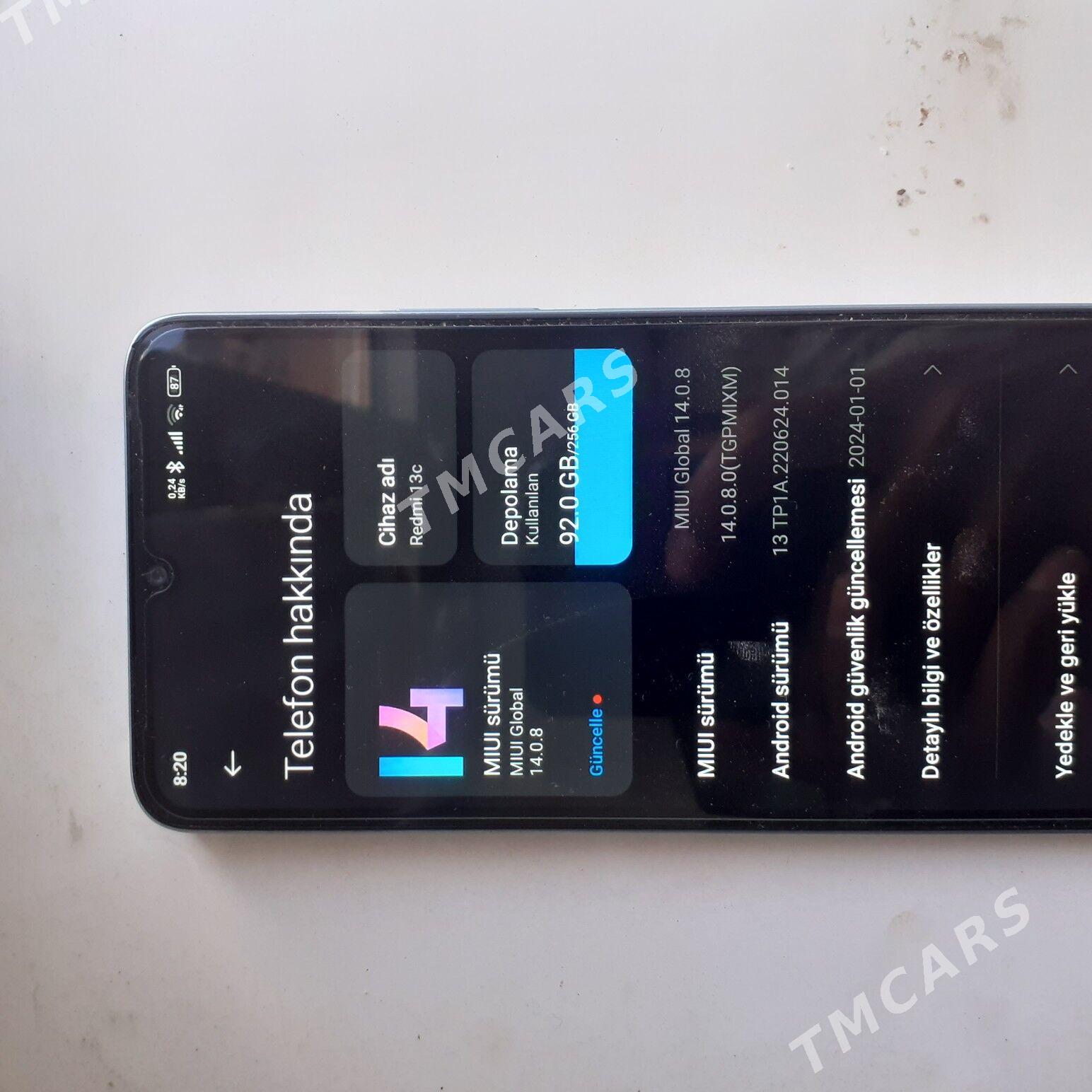 redmi 13c 8/256 tâze - Türkmenbaşy etr. - img 7