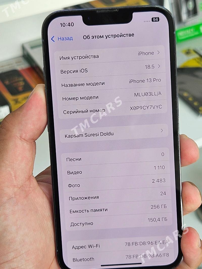 iphone 13pro 82% 256gb - Aşgabat - img 5