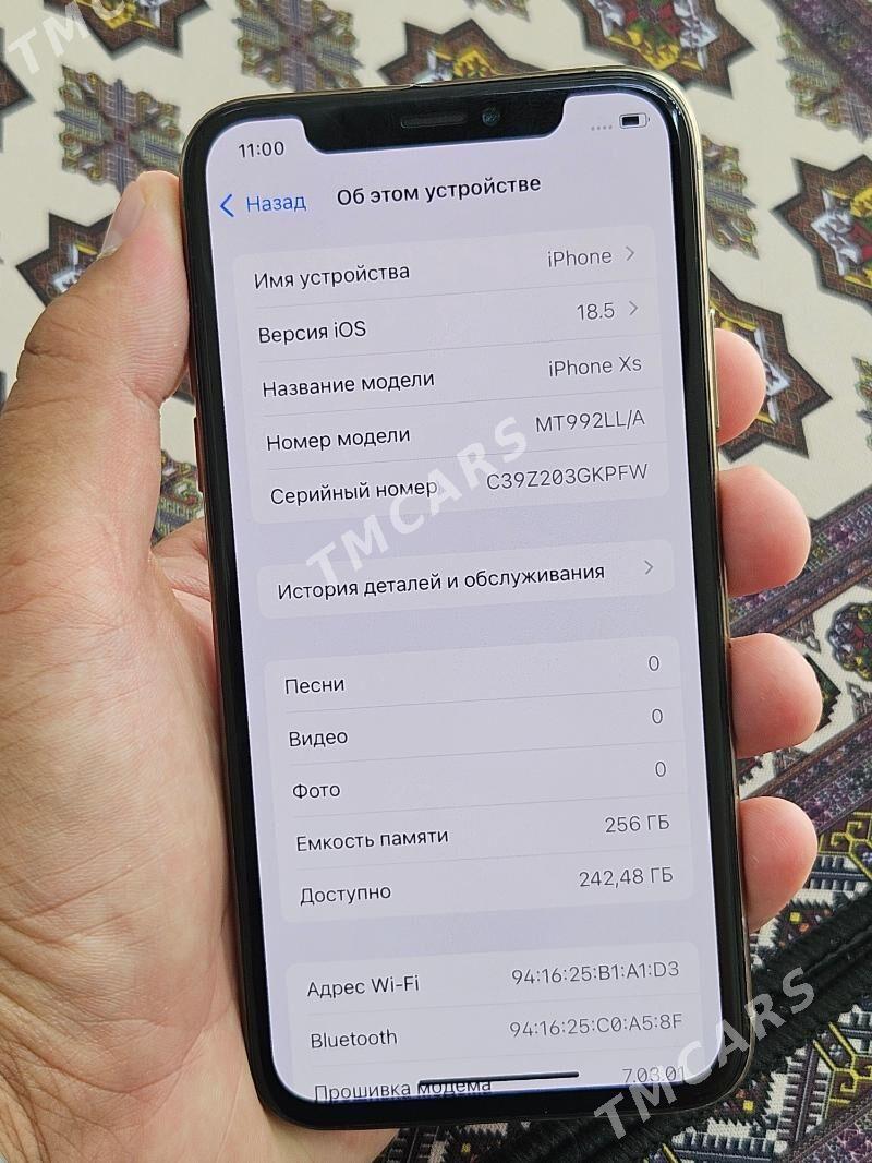 iphone xs 79% 256gb - Ашхабад - img 2