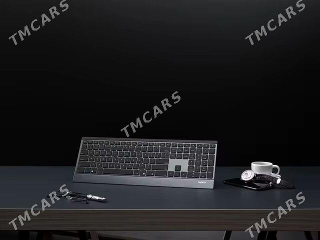 Сверхтонкая Клавиатура Rapoo E9500G Wireless - Aşgabat - img 5