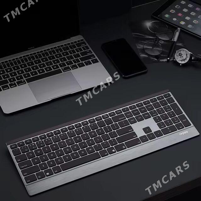 Сверхтонкая Клавиатура Rapoo E9500G Wireless - Aşgabat - img 2