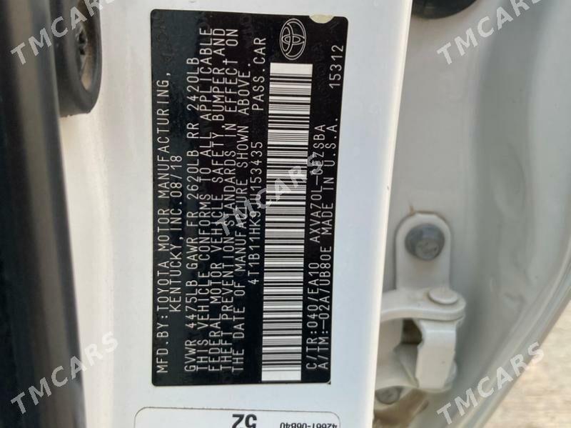 Toyota Camry 2018 - 290 000 TMT - Aşgabat - img 6