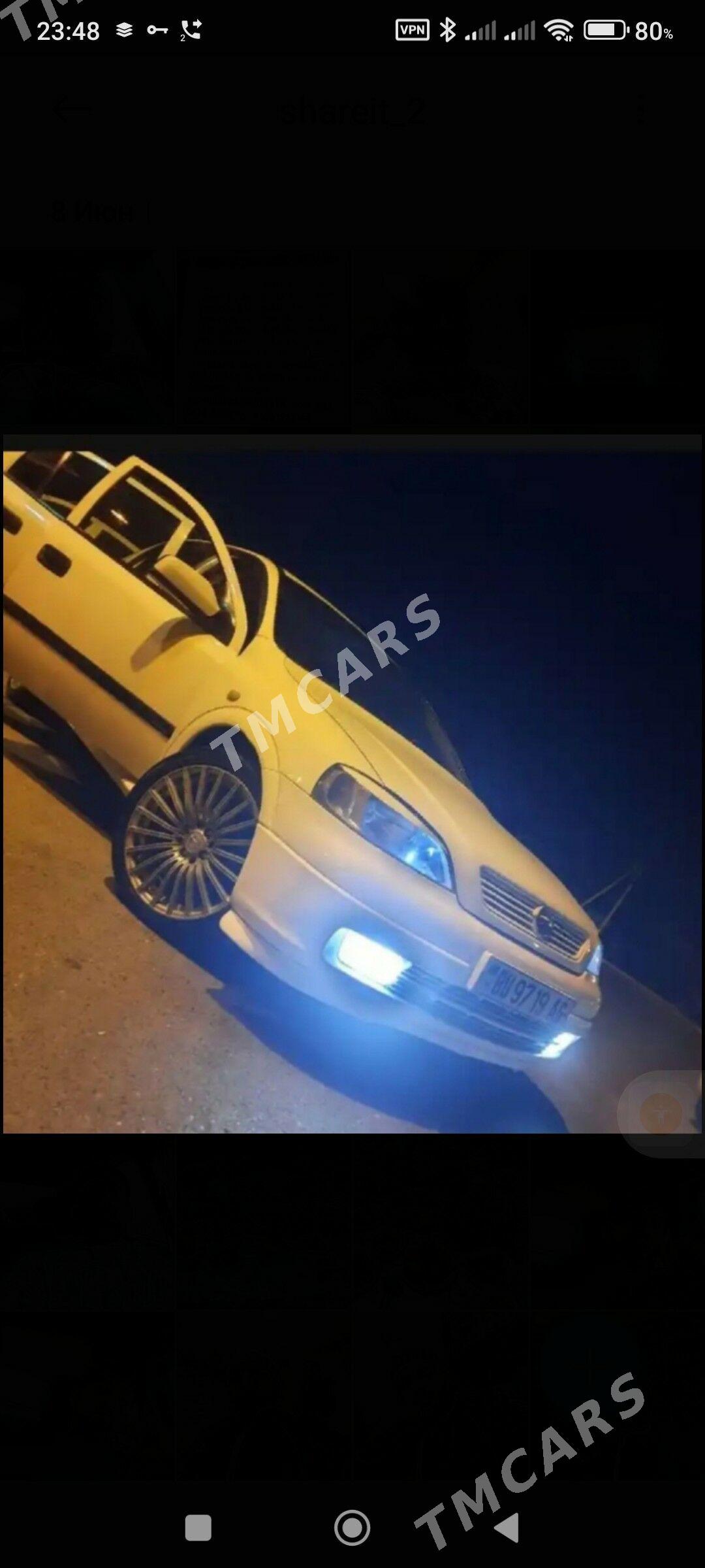Opel Astra 2001 - 80 000 TMT - Aşgabat - img 2