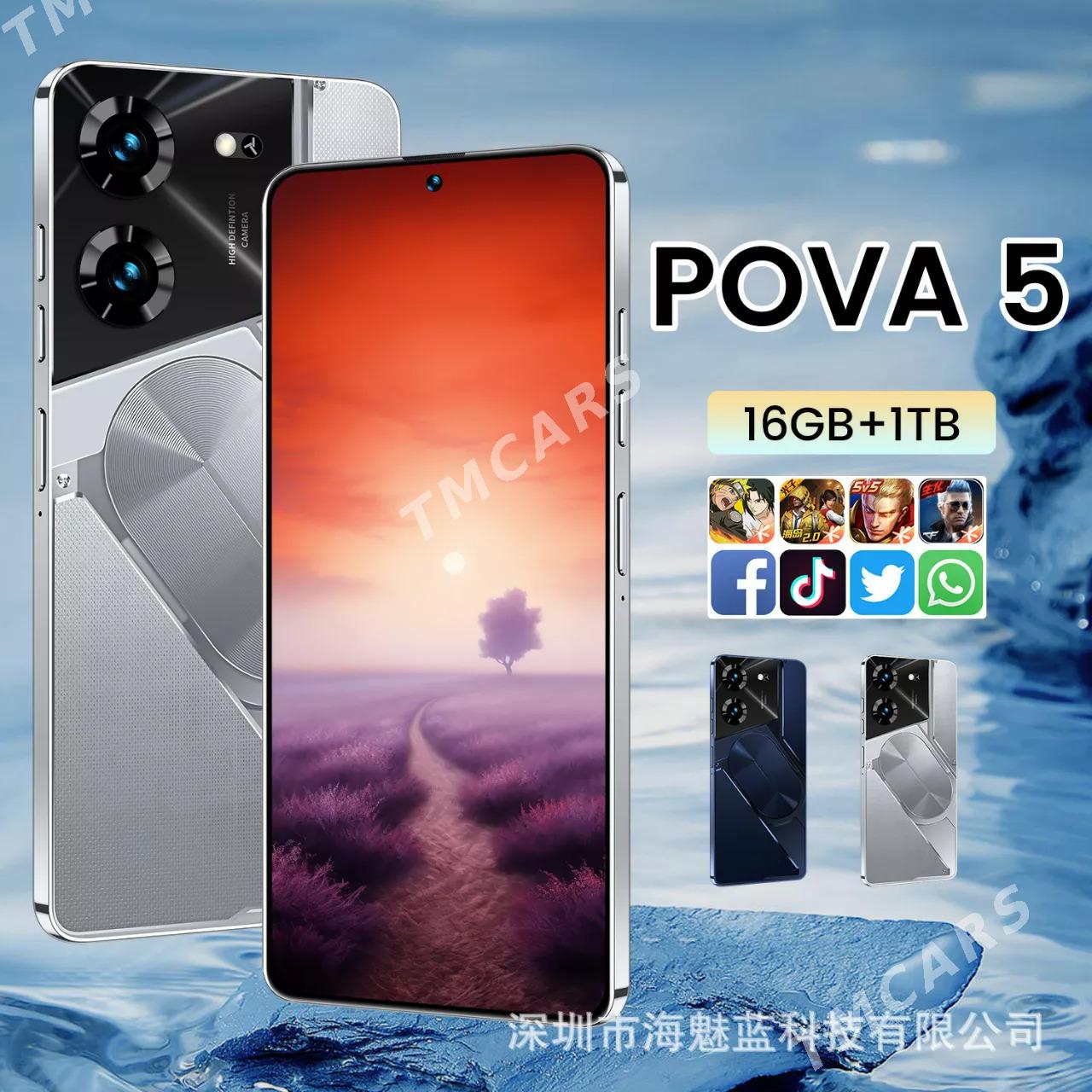 TELEFON 2025ÿ ÇYKAN " POVA 5 " - Aşgabat - img 2