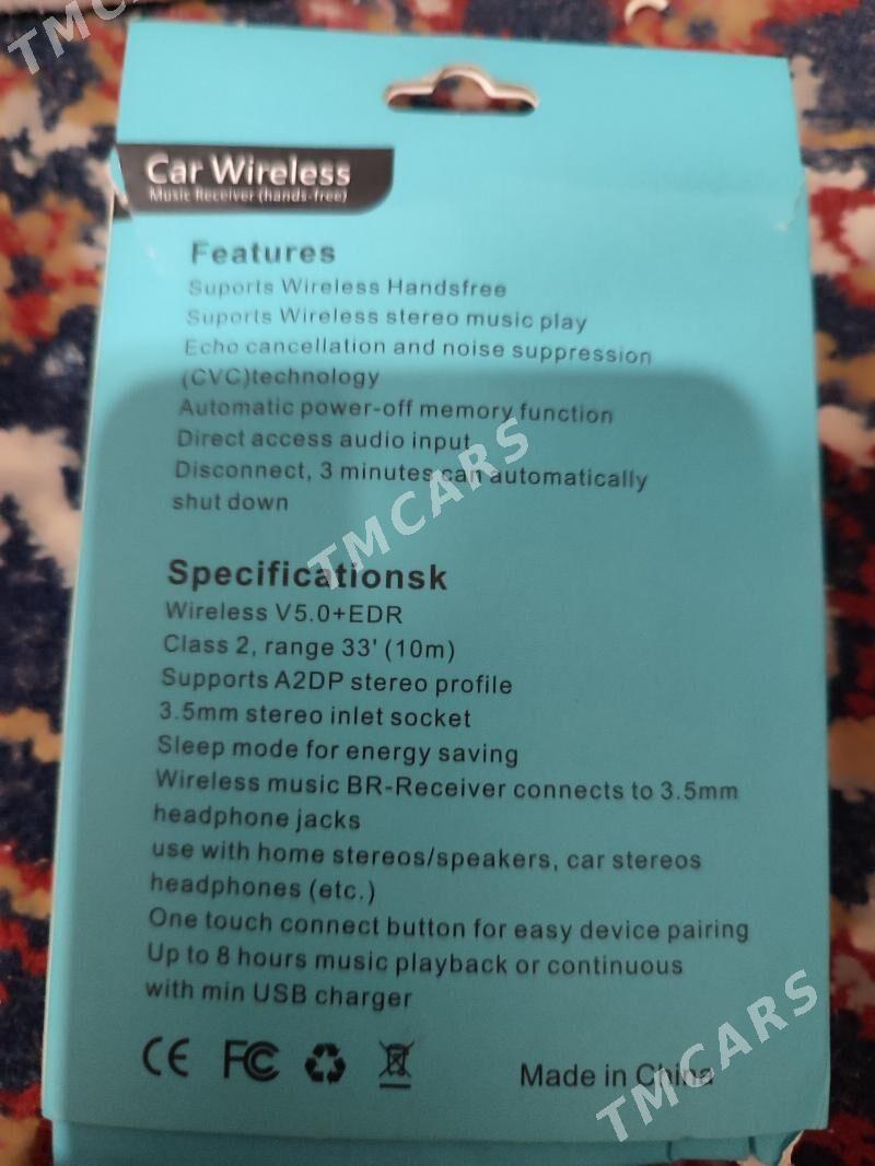 Bluetooth aux - Ашхабад - img 3