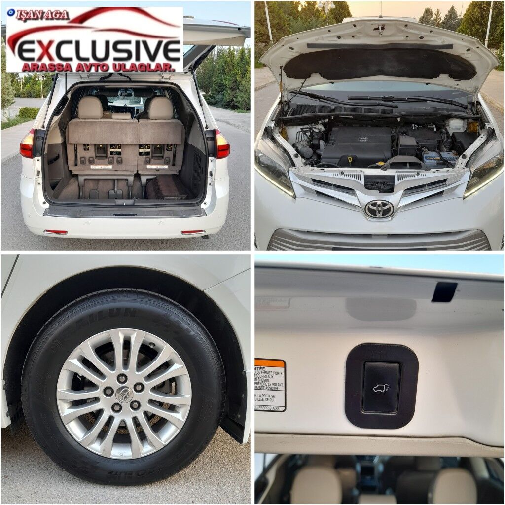 Toyota Sienna 2015 - 370 000 TMT - Бузмеин - img 10