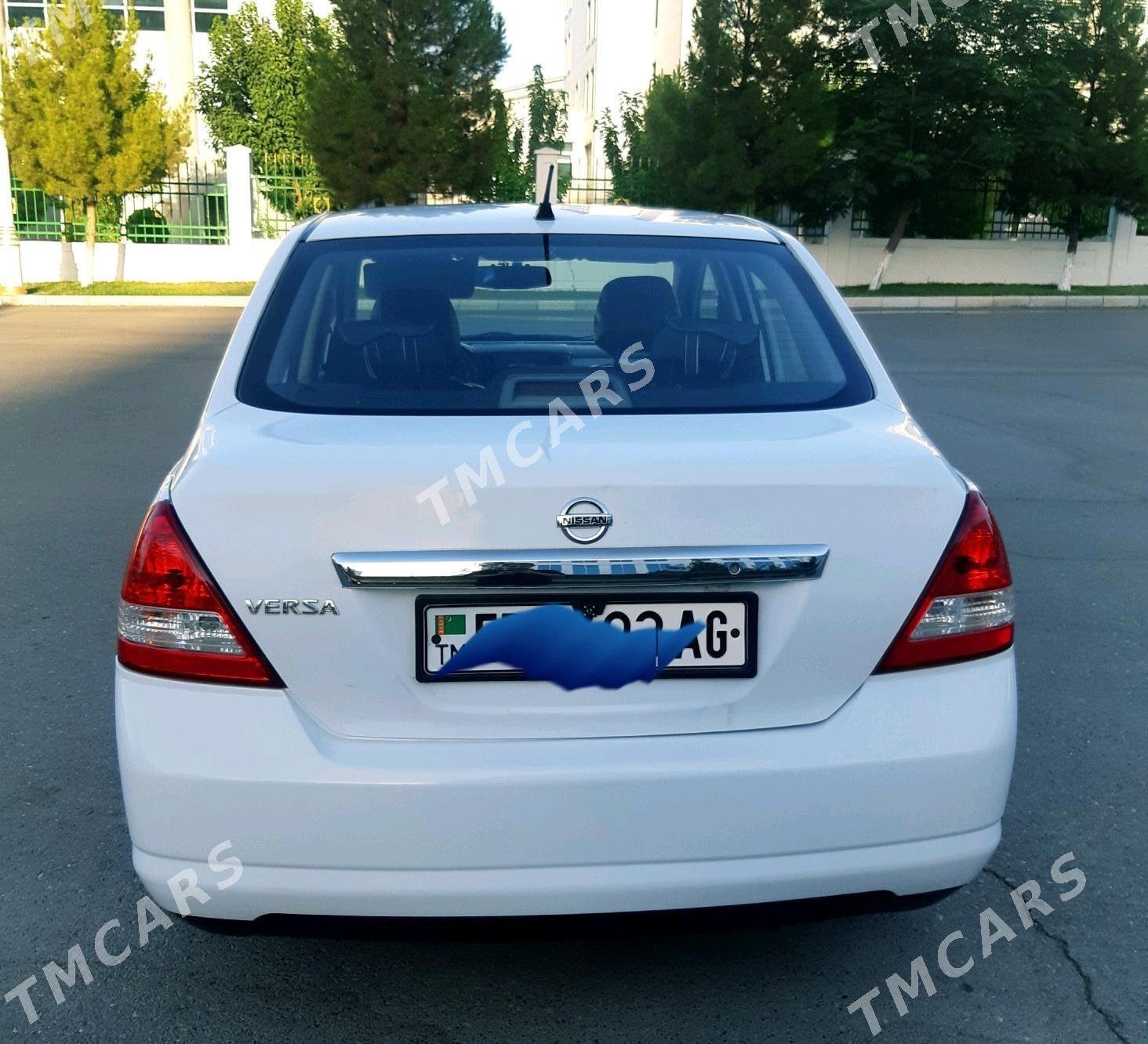 Nissan Versa 2010 - 130 000 TMT - ул. Московская (10 йыл абаданчылык ш.) - img 6