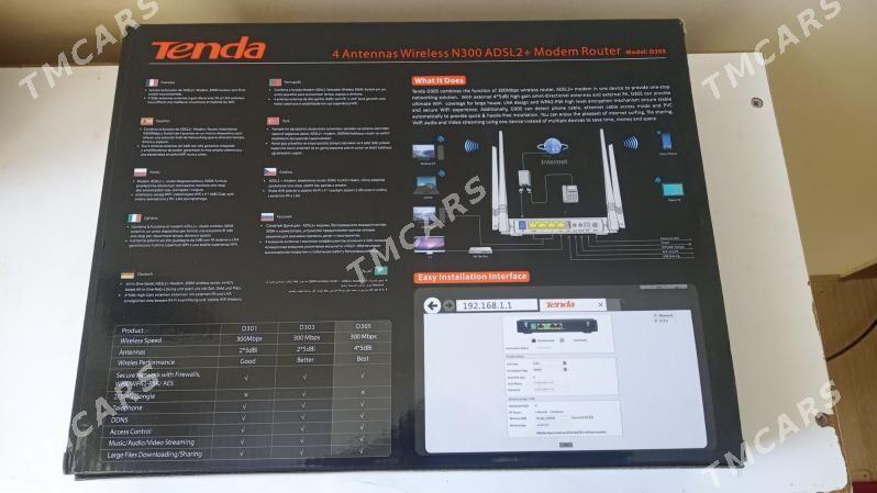Wi-Fi router  Tenda - Ашхабад - img 4