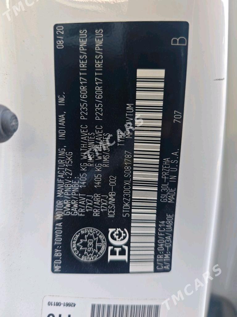 Toyota Sienna 2020 - 411 500 TMT - Mary - img 8