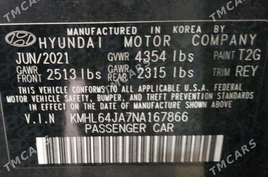 Hyundai Sonata 2021 - 168 000 TMT - Aşgabat - img 6
