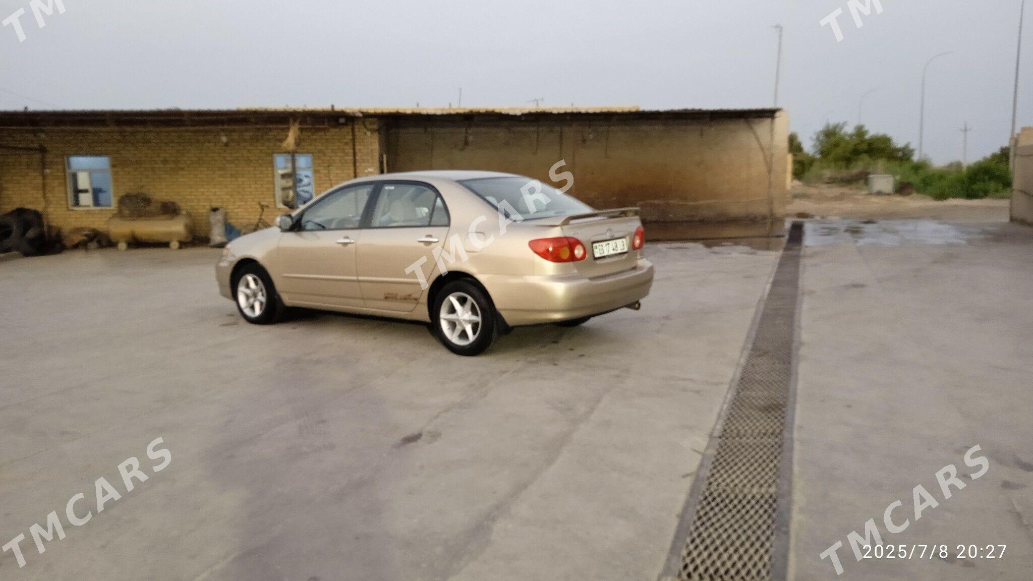 Toyota Corolla 2003 - 115 000 TMT - Фарап - img 1