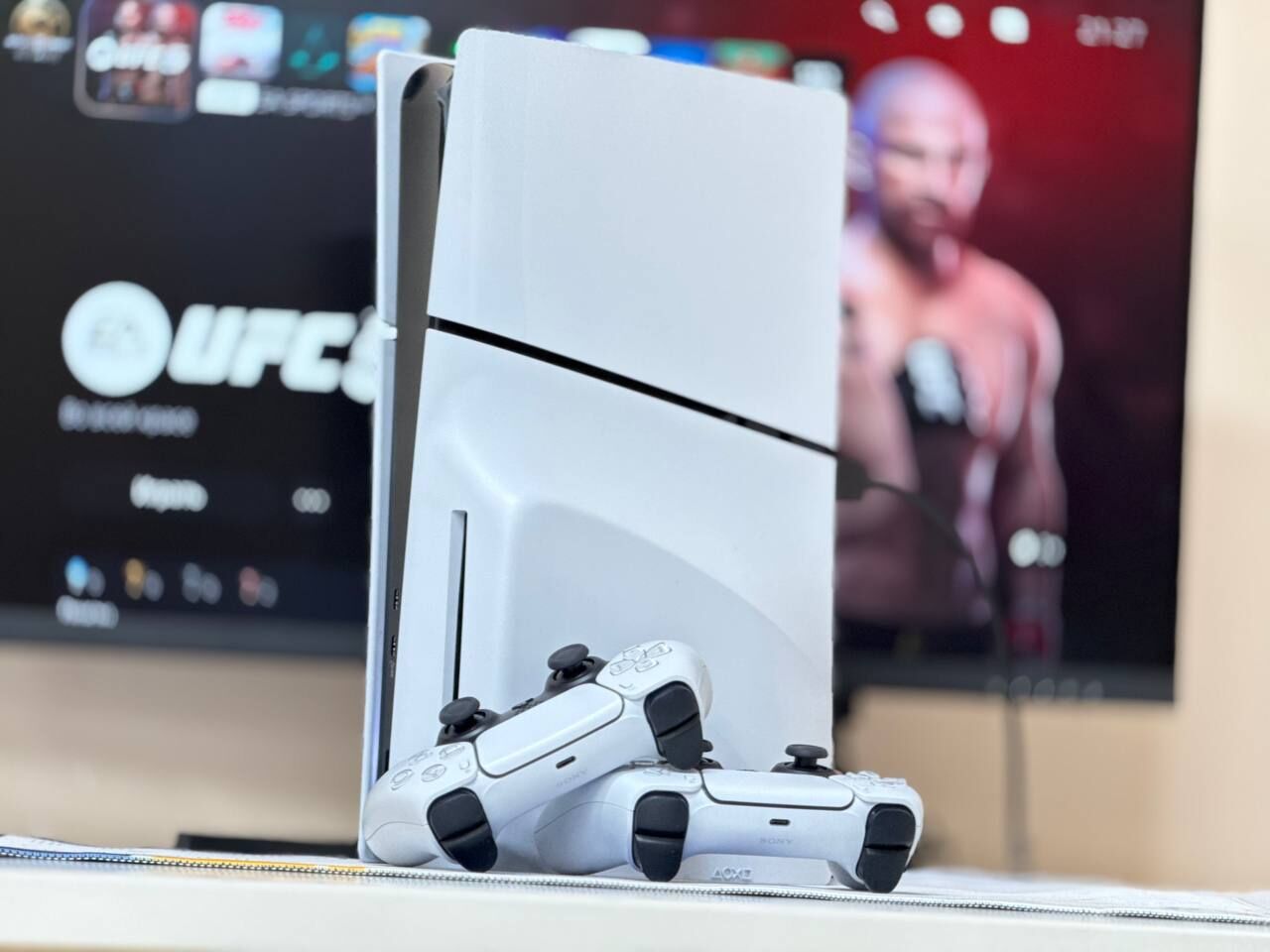 PS5 Slim 1TB + 12 игр+2 джойст - Ашхабад - img 3