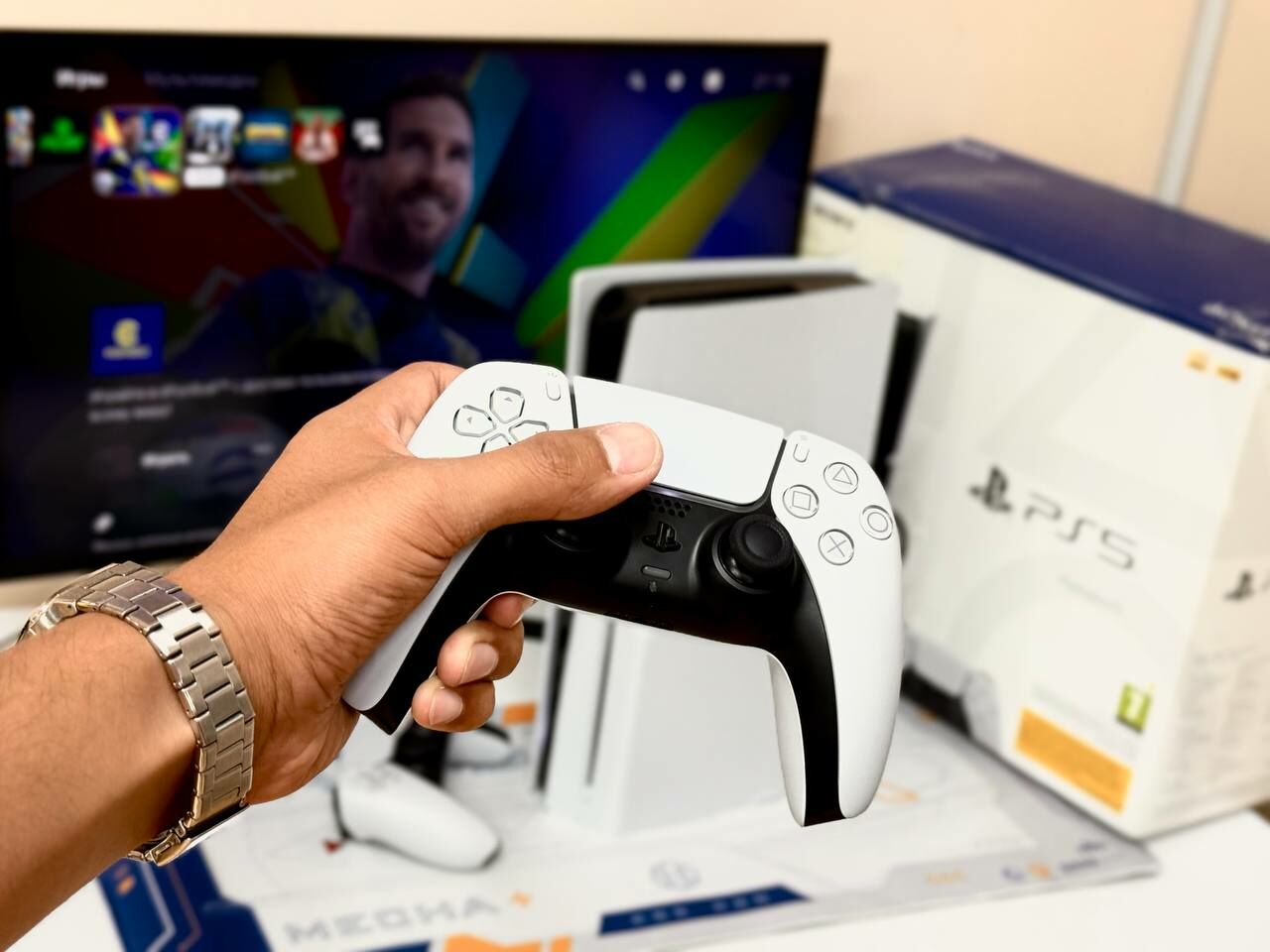 PS5 Slim 1TB + 12 игр+2 джойст - Ашхабад - img 6