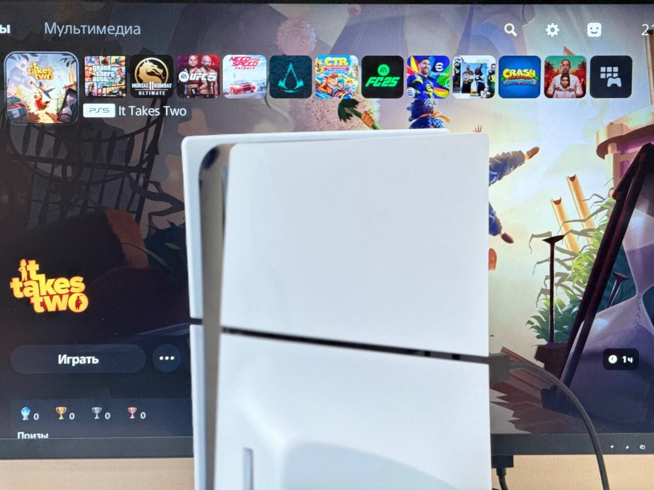 PS5 Slim 1TB + 12 игр+2 джойст - Ашхабад - img 8