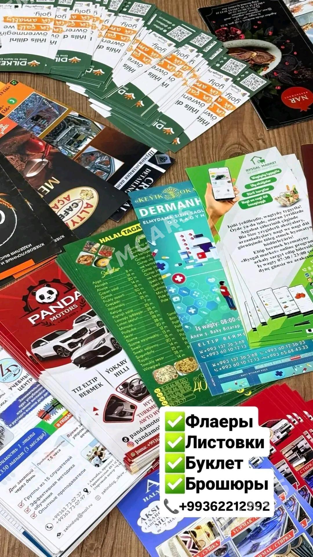 KATALOK BUKLET FLAYER WIZITKA - Aşgabat - img 3