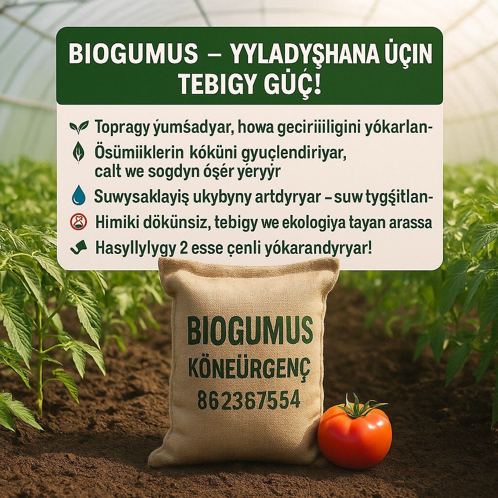 BIOGUMUS / БИОГУМУС - Aşgabat - img 6