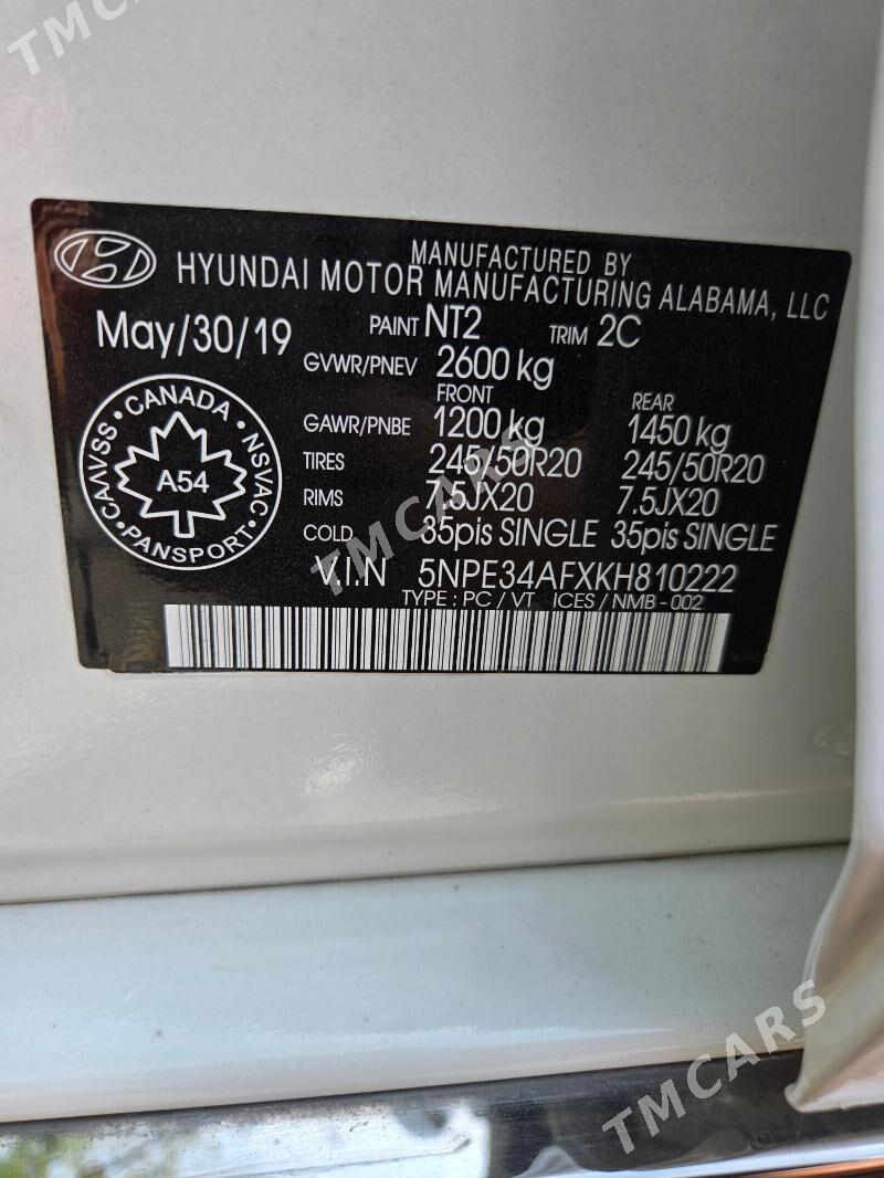 Hyundai Sonata 2019 - 200 000 TMT - Ашхабад - img 2