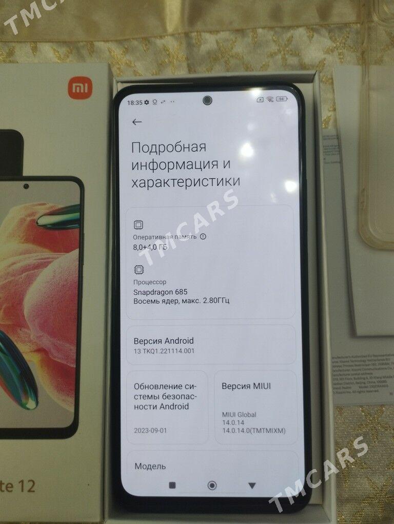 Redmi Note 12 Ram8+4 Rom128gb - Туркменабат - img 5