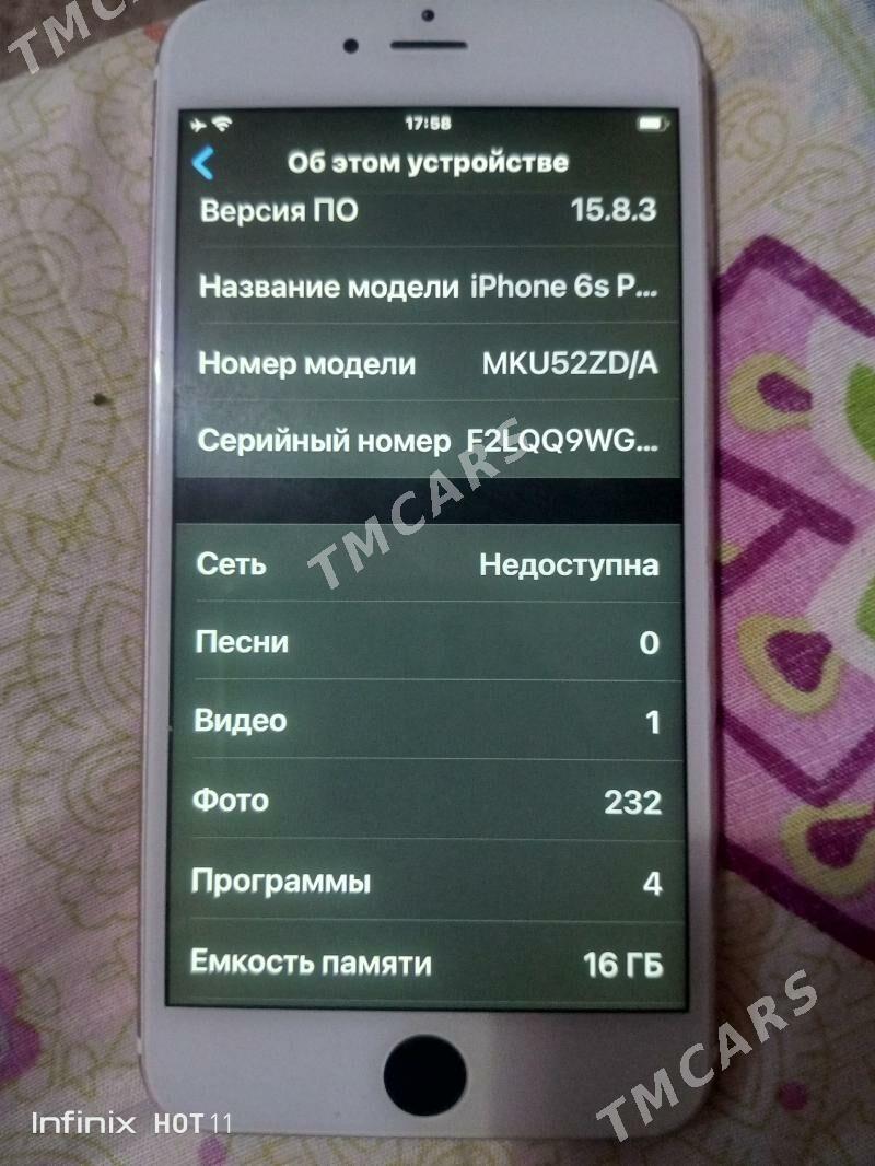 iPhone 6s+ - Туркменабат - img 4