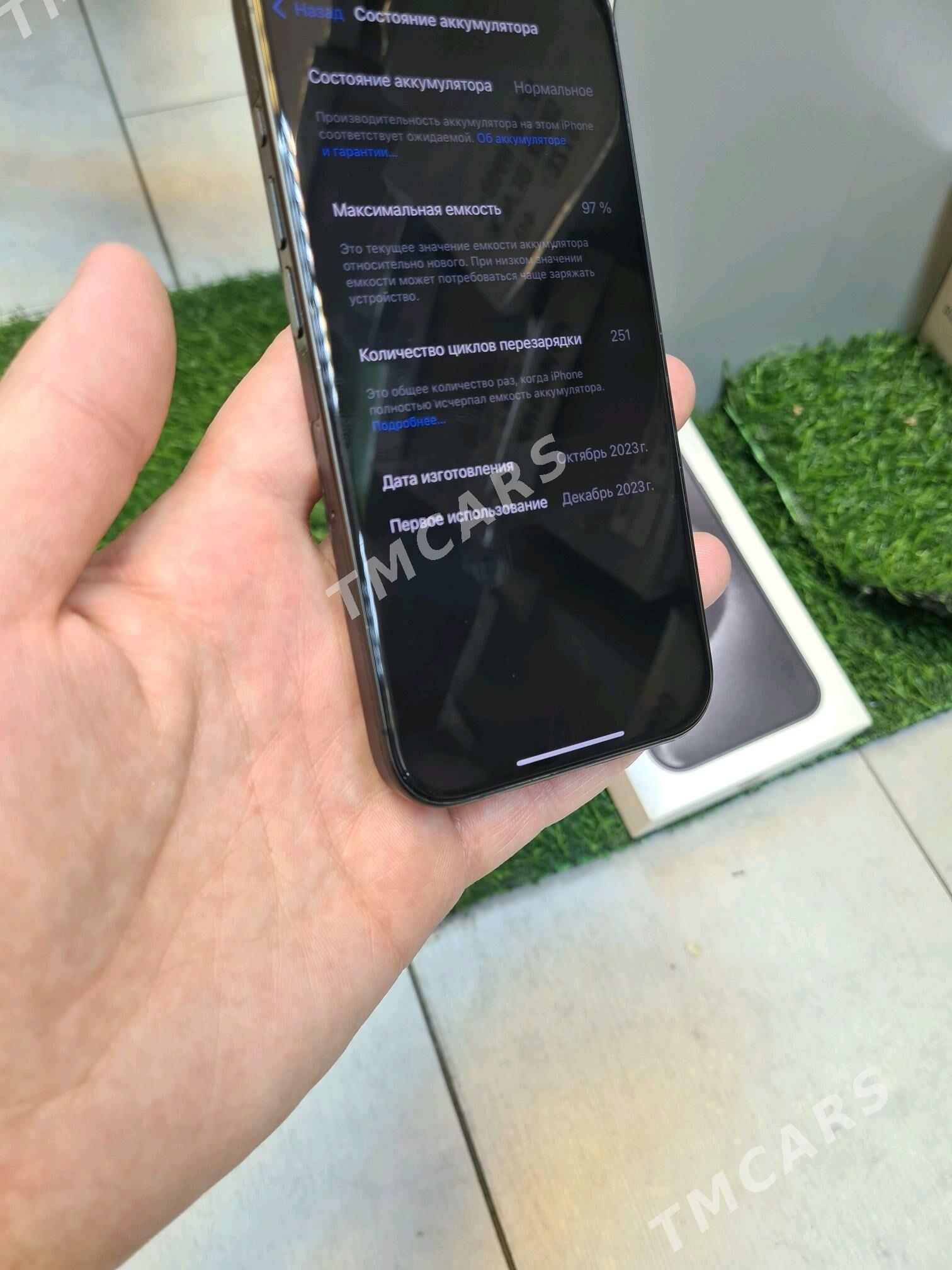 IPHONE 15 PRO 128GB - Ашхабад - img 5