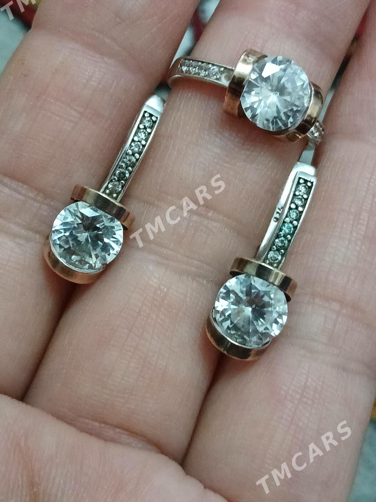 8K gyzyl kümüş komplekt - Ашхабад - img 2