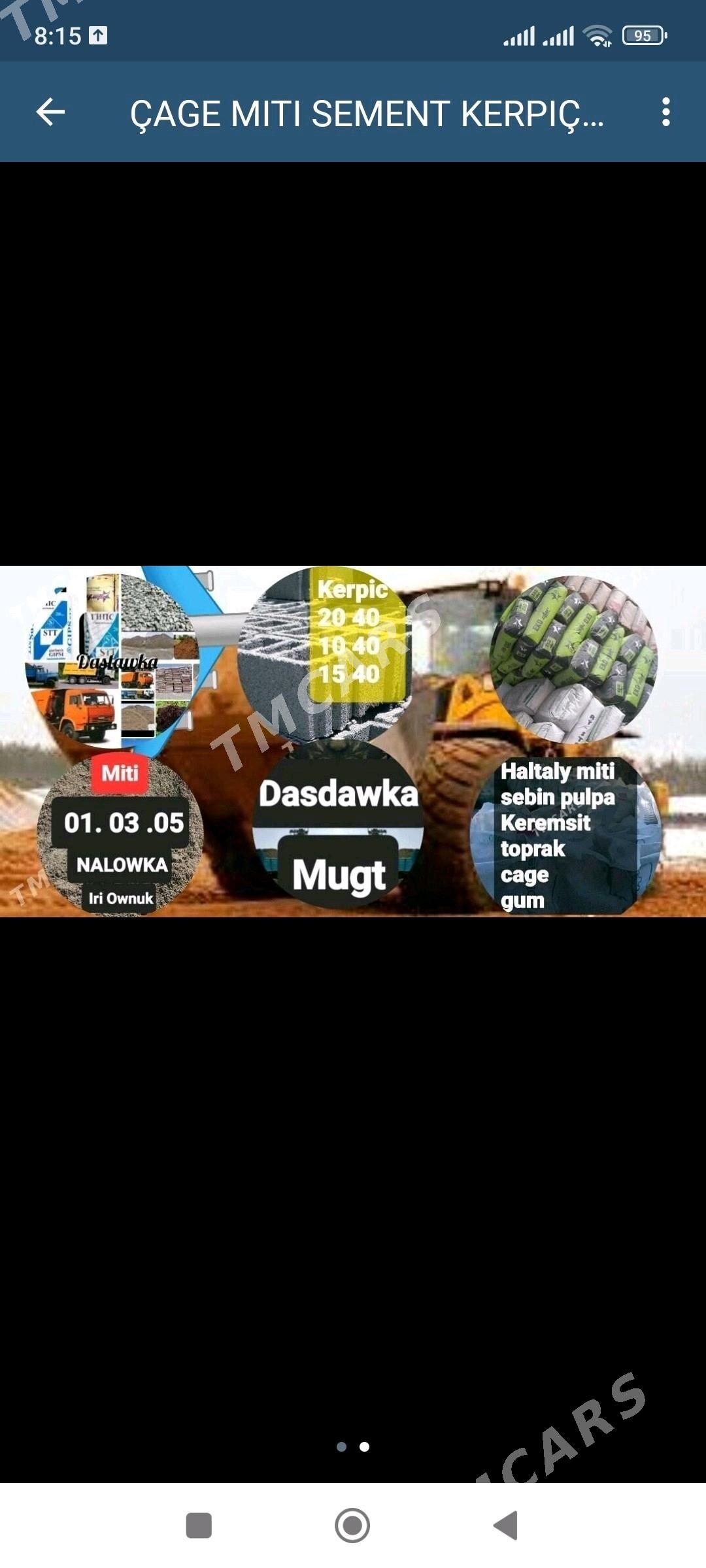 MITI SEMENT KERPIÇ MYTY PULPA - Ашхабад - img 3