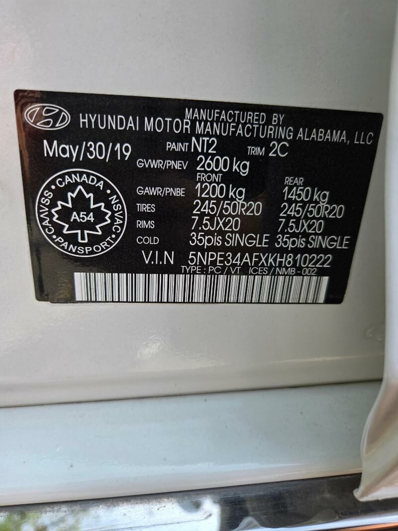 Hyundai Sonata 2019 - 200 000 TMT - Aşgabat - img 7
