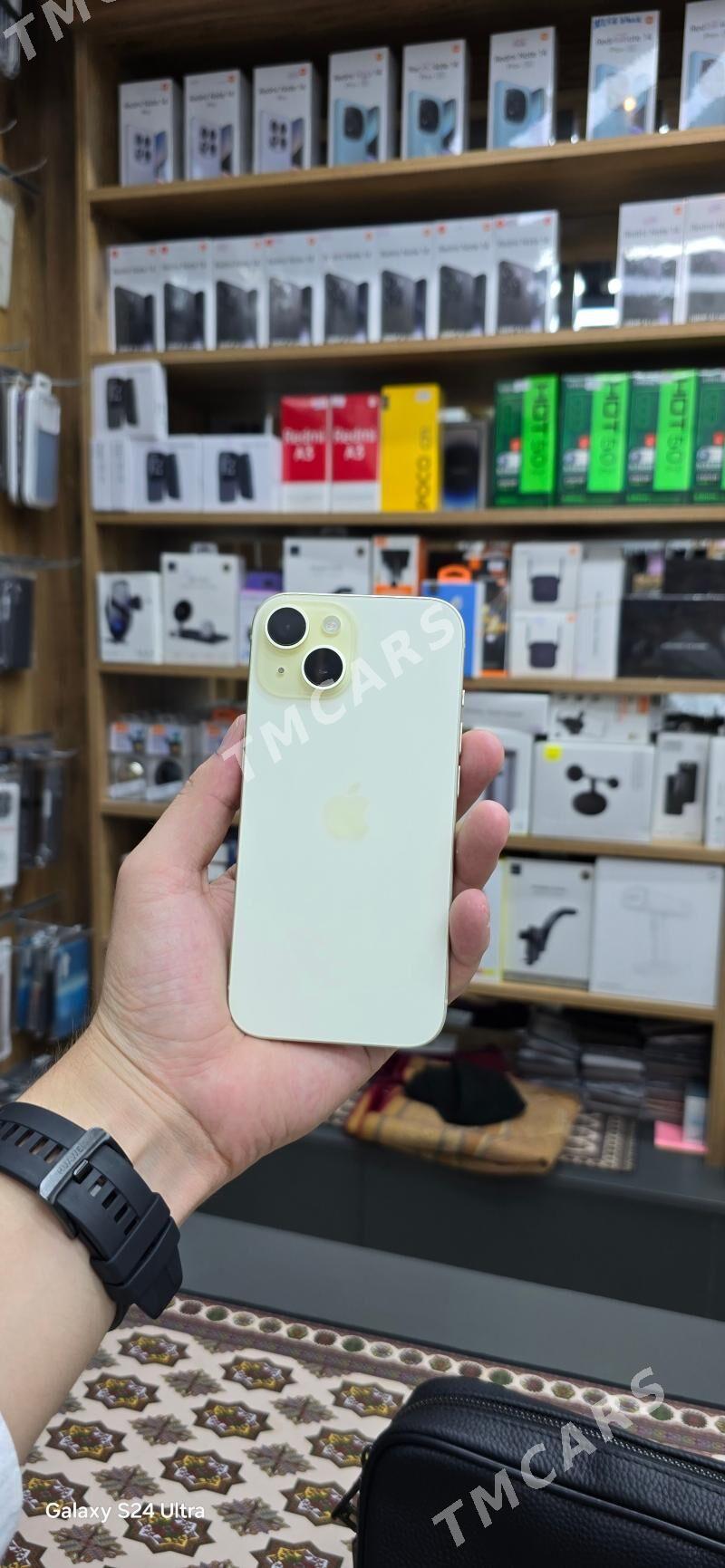 IPHONE 15 OZI PAKET YALY 92% - Ашхабад - img 1