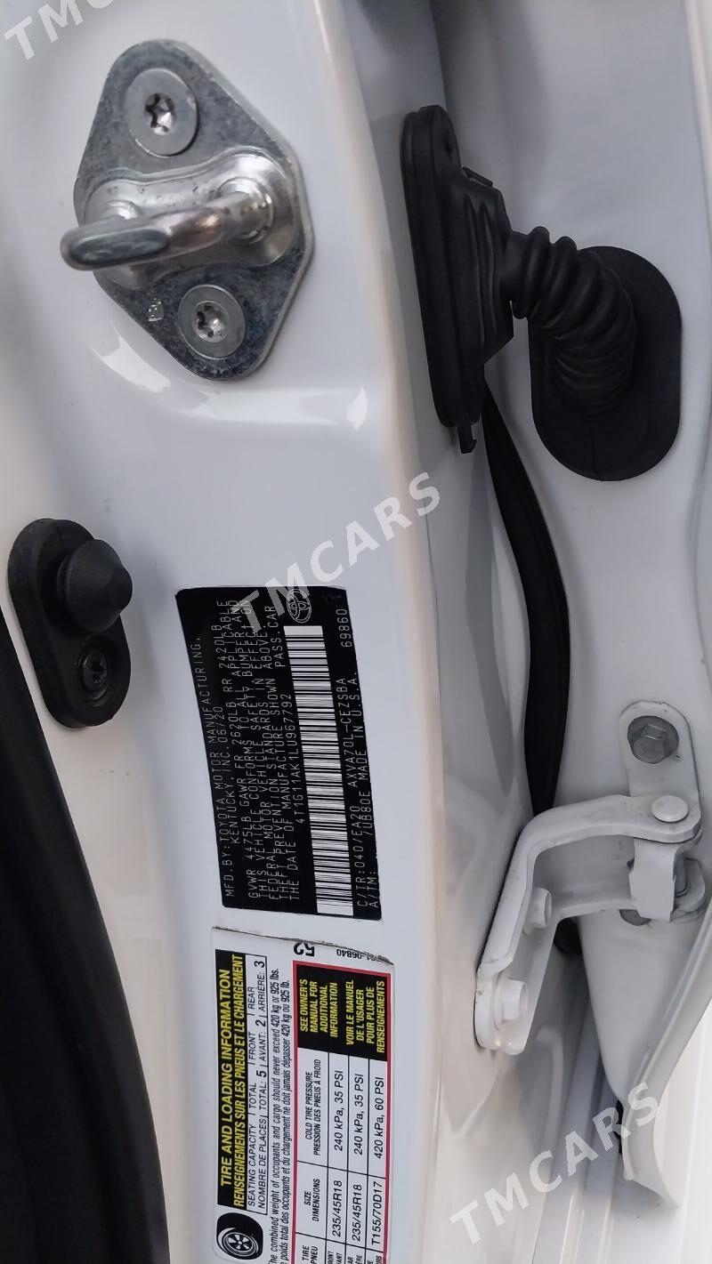 Toyota Camry 2020 - 296 000 TMT - Aşgabat - img 10