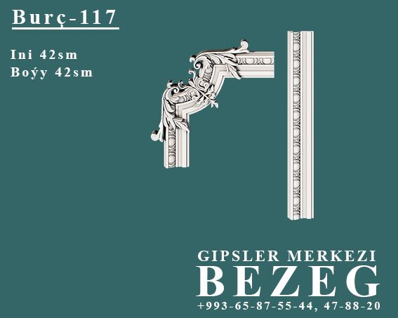 Burç gips/гипс - Moskowskiý köç. (10 ýyl abadançylyk şaýoly) - img 3