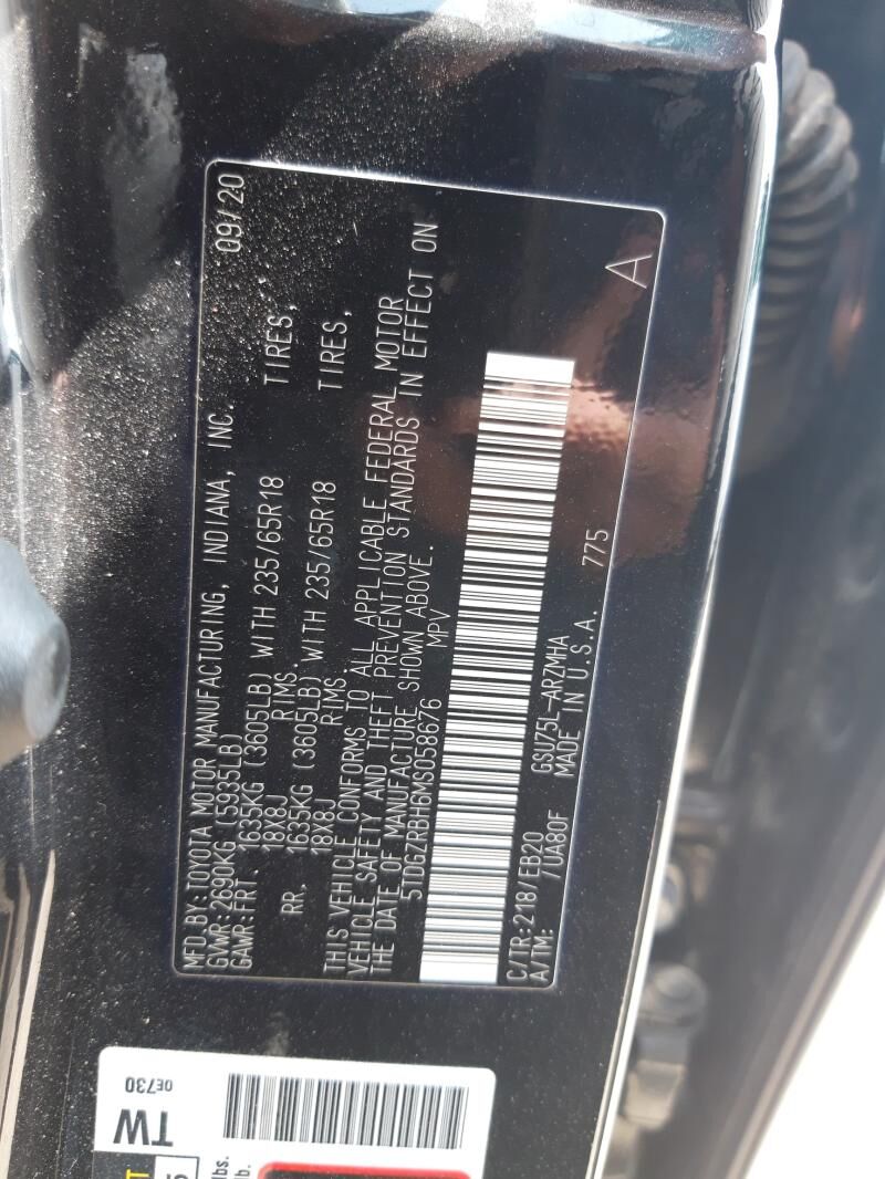Toyota Highlander 2021 - 392 000 TMT - Mary - img 6