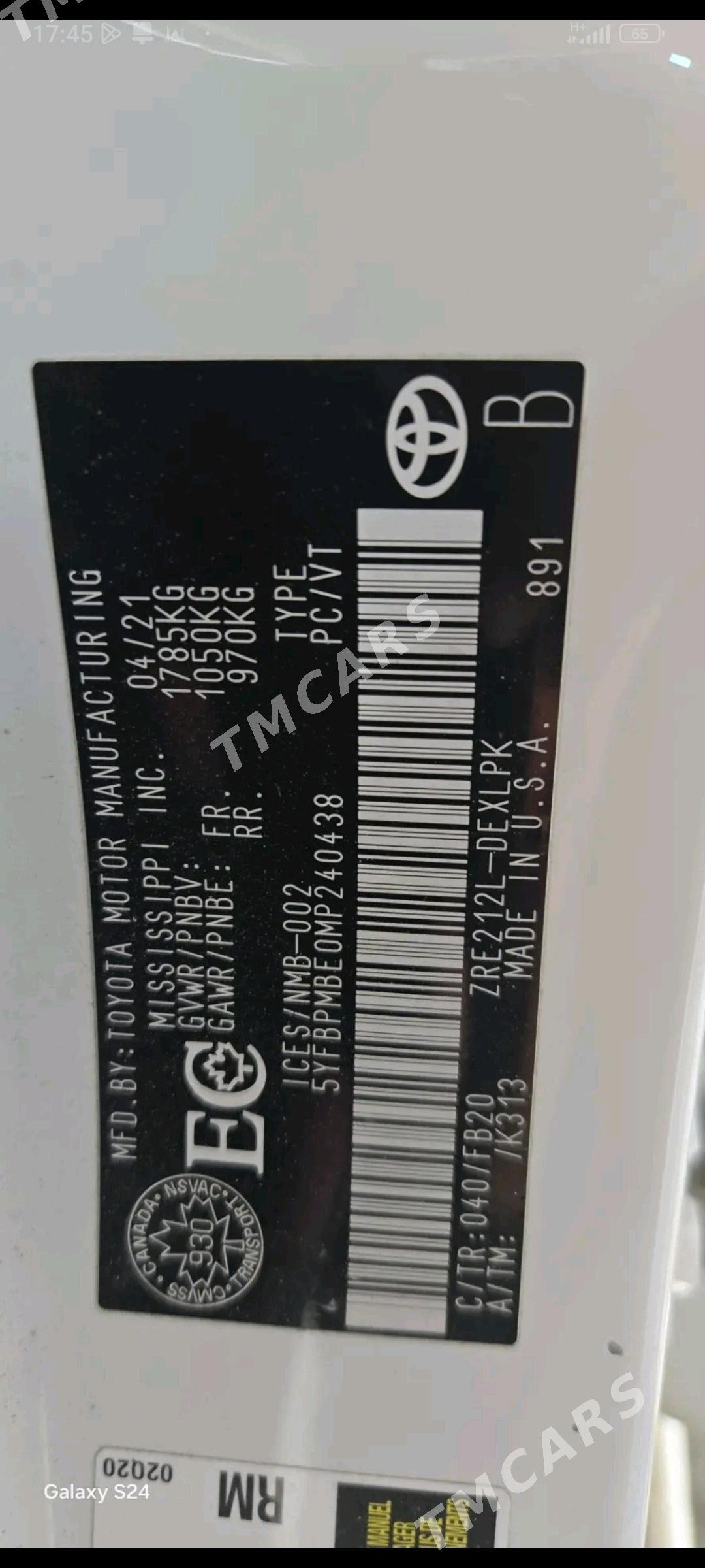 Toyota Corolla 2021 - 230 000 TMT - Bedew - img 7