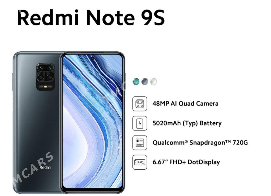 redmi not 9 s. 6/128 - Aşgabat - img 2