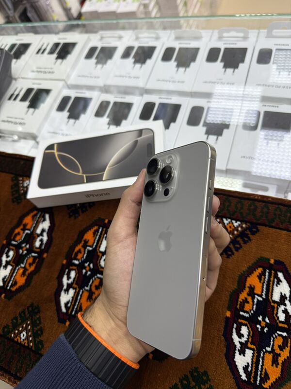 iPhone 16 pro 128GB - Garaşsyzlygyň 15 ýyllygy Söwda Merkezi - img 3